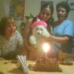 Junto a mi tia, mi abuela y mi mamá
